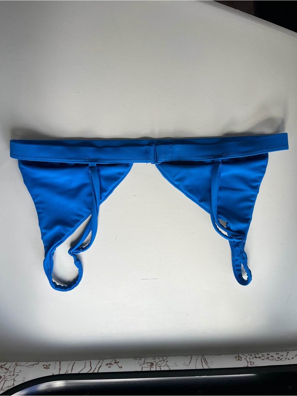 Ark Swimwear Blue Bikini Top
